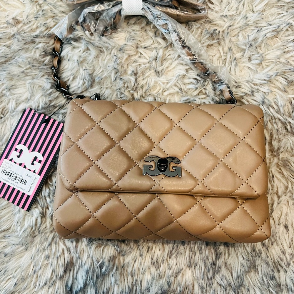 Brand new quilted messenger bag